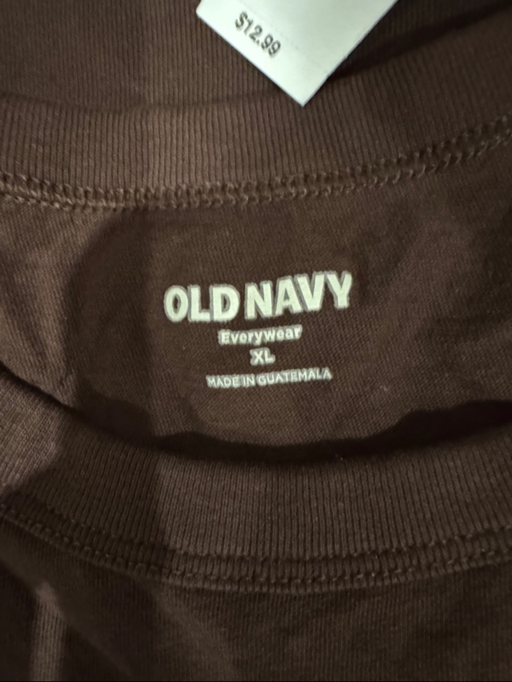 Old Navy NWT Brown cotton short sleeve tee shirt bundle (2) size XL - Picture 11 of 13